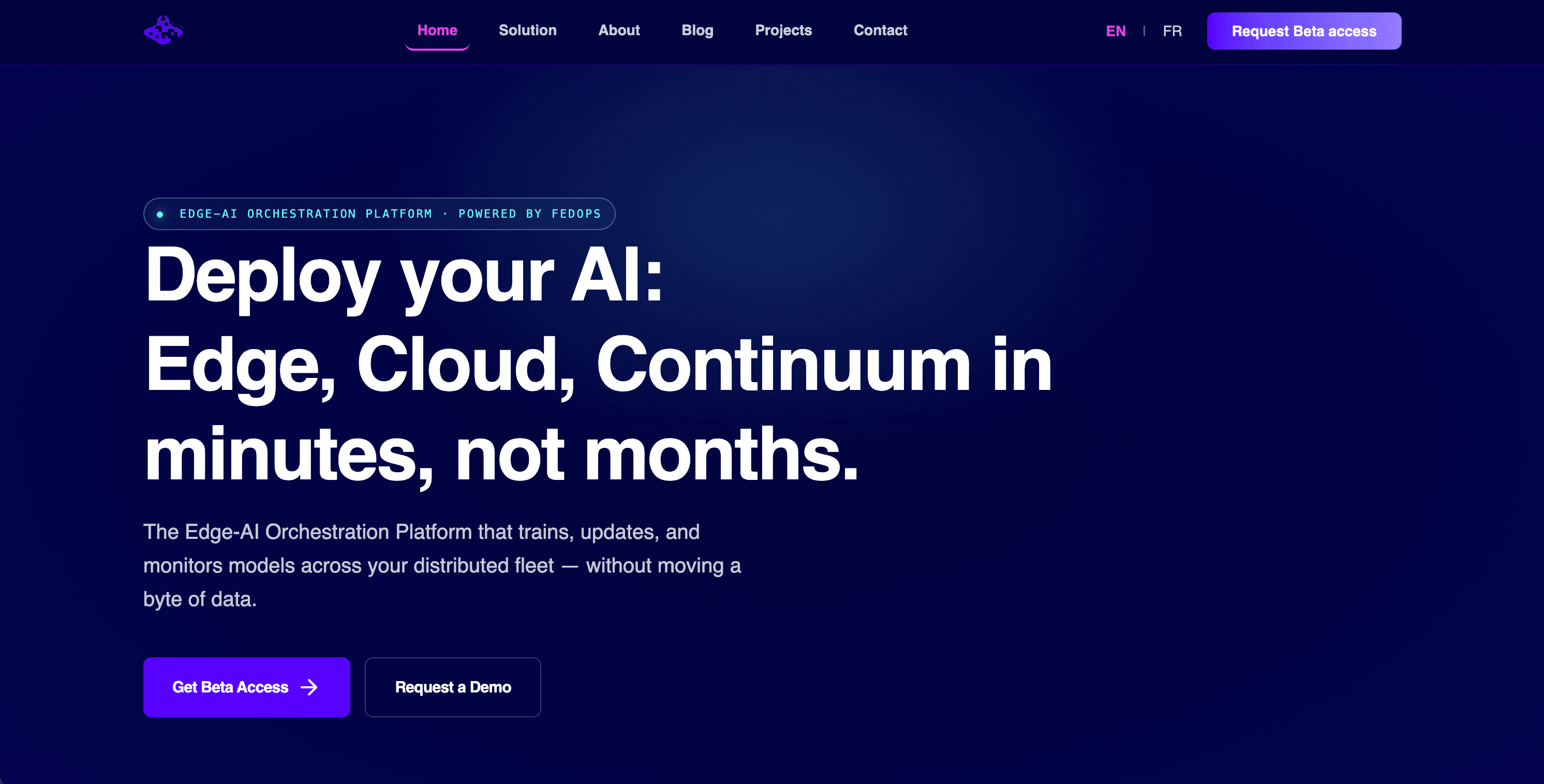 IROC landing page