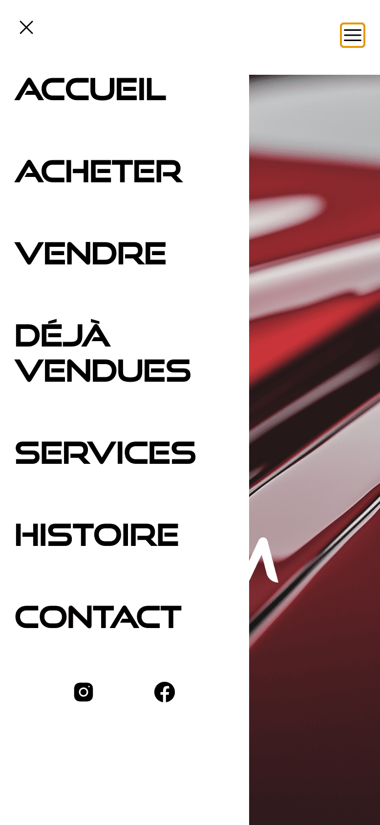 LPM mobile menu